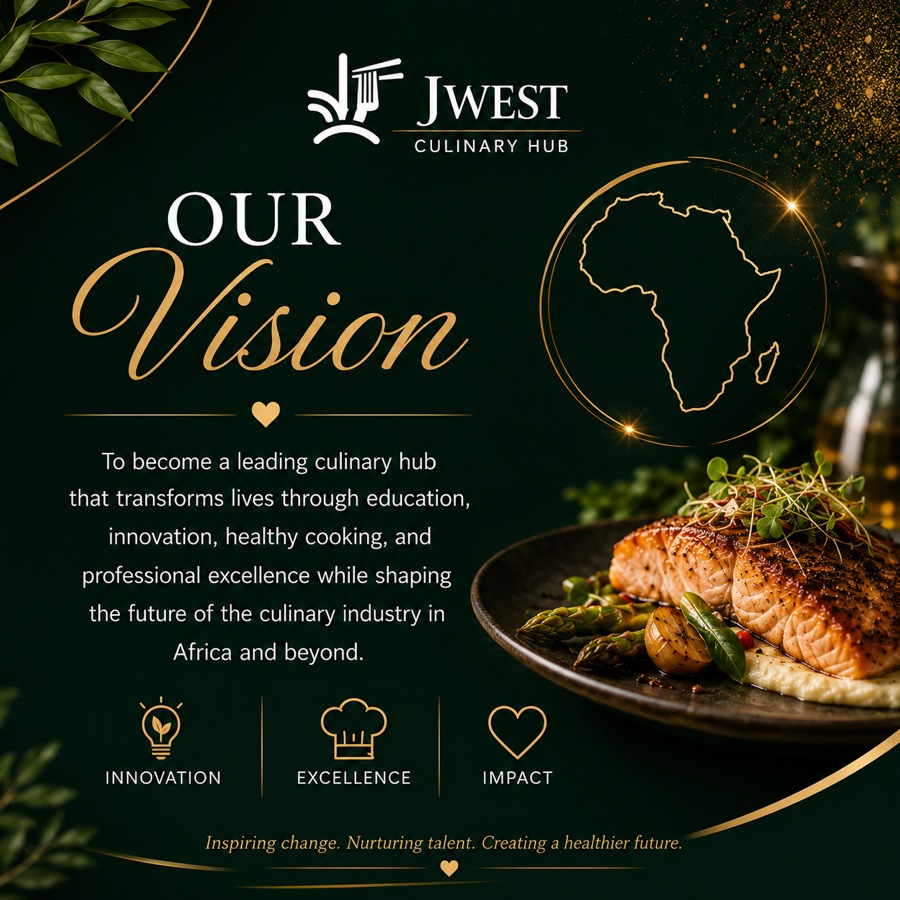 Our Vision — JWEST Culinary Hub brand card